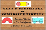 Area & Perimeter of Composite Figure Practice