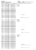 Area & Perimeter of Rectangles and Triangles on Coordinate