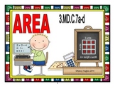Area:  Relating Area to Multiplication and Addition