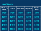 Area Review Game! Jeopardy Style!