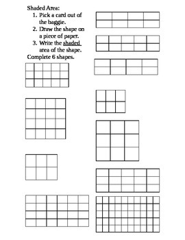 Area - Shaded Center by Hey Teach 41 | TPT