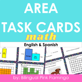 Area Task Cards | Bilingual