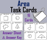 Finding Area Task Cards Activity