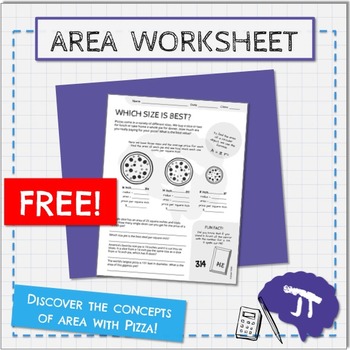 Preview of Area of Circles Worksheet FREE!