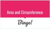 Area and Circumference Bingo! Great for distance learning!