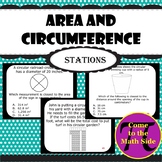 Area and Circumference Stations