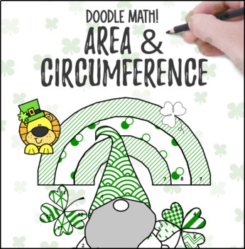 Preview of Area and Circumference of Circles | Doodle Math: Twist on Color by Number