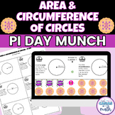 Area and Circumference of Circles Pi Day Digital Activity 