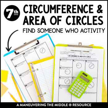Preview of Area and Circumference of Circles Activity | Plane Geometry Activity