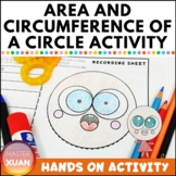 Area and Circumference of a Circle Activity