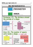 Area and Perimeter