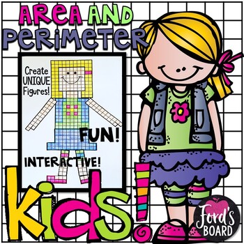 Preview of Area and Perimeter Activity | Area and Perimeter Project | Kid Creations