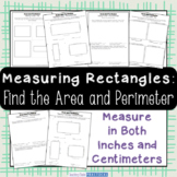 Area and Perimeter Activities - Measuring Rectangles in In