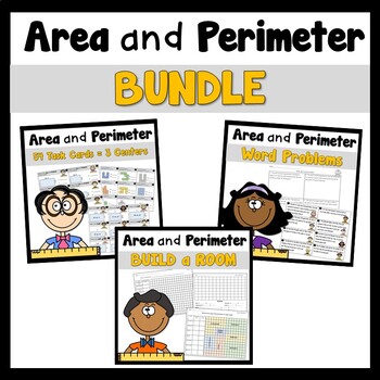 Preview of Area and Perimeter Activities Bundle