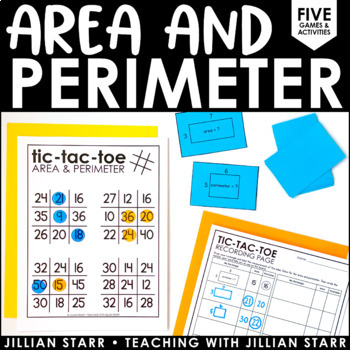 Preview of Area and Perimeter Activities and Games