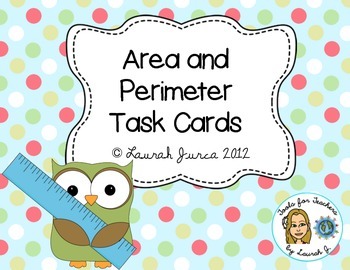 Preview of Task Cards: Area and Perimeter