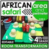 4th Grade Area and Perimeter | 4th Grade Room Transformation