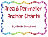 Area and Perimeter Anchor Charts