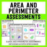 Area and Perimeter Assessments