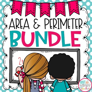 Preview of Area and Perimeter Bundle: Task cards, Game and Craft