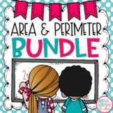 Area and Perimeter Bundle: Task cards, Game and Craft