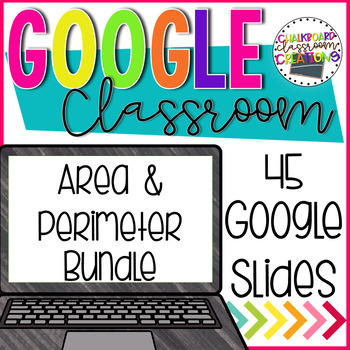 Preview of Area and Perimeter Bundle for Google Classroom