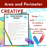 Area and Perimeter - Create a Creature through Solving Clu