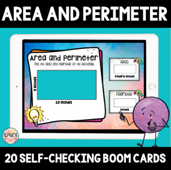 Preview of Area and Perimeter Digital Boom Cards