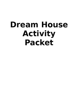 Preview of Area and Perimeter- Dream House Activity