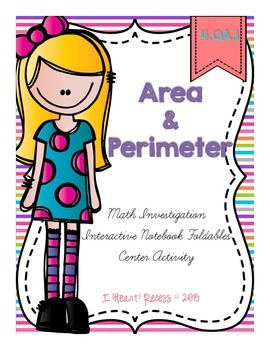Preview of Area and Perimeter Freebie