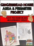 Area and Perimeter Gingerbread House Project