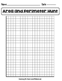 Area and Perimeter Hunt Worksheet