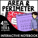 Area and Perimeter Interactive Notebook Set