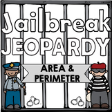Area and Perimeter Jeopardy Review Game