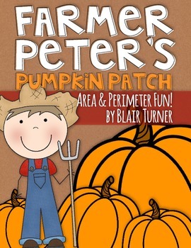 Preview of Area and Perimeter Mini-Projects {Farmer Peter's Pumpkin Patch}