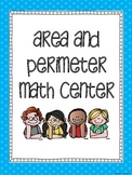 Area and Perimeter Math Center