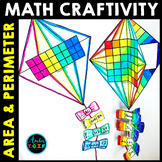 Area & Perimeter Craft Project - Summer Kite Plus Multipli