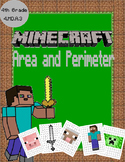 Area and Perimeter Minecraft workstation