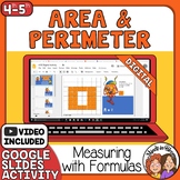 Area and Perimeter Models and Formulas - Self-Checking Opt