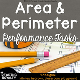 Area and Perimeter Performance Tasks