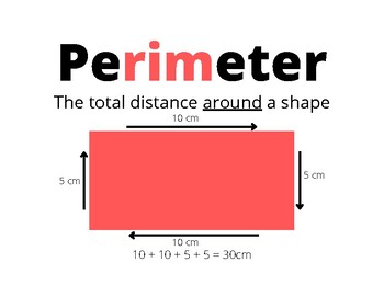 Preview of Area and Perimeter Posters