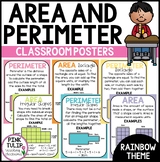 Area and Perimeter Posters - Classroom Decor