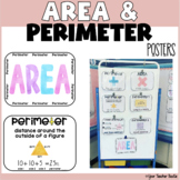 Area and Perimeter Posters: Vocabulary and Strategies