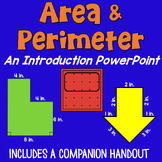 Area and Perimeter PowerPoint Lesson with Practice Problems