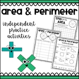 Area and Perimeter - Independent Practice Activities
