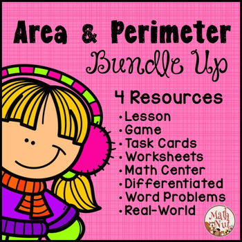 Preview of Area and Perimeter Practice Activities | Bundle