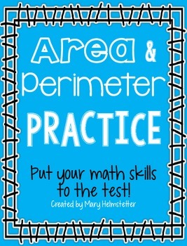 Preview of Area and Perimeter Practice [Freebie!]