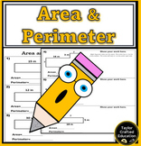 Area and Perimeter Practice with Rectangles & Composite Shapes