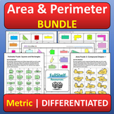 Area and Perimeter Review Games and Activities 4th 5th 6th