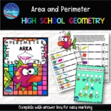 Area and Perimeter Puzzle for High School Geometry Students